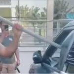 Policia Militar salva cachorro que foi deixado dentro de veiculo fechado em Santa Catarina