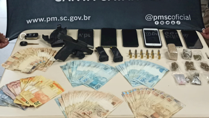 Cinco pessoas são detidas após cometerem crimes em Florianópolis