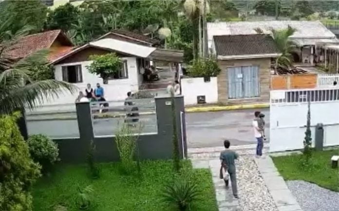 Veja como está se recuperando a idosa que foi atacada por pitbull em SC