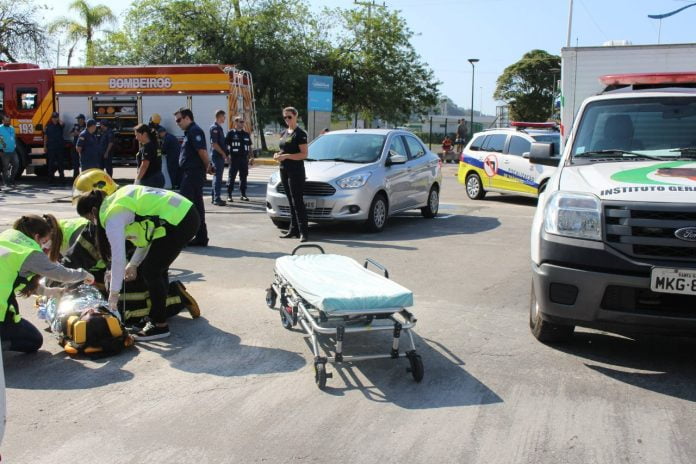 Simulado de acidente de trânsito será realizado em Itajaí na segunda-feira
