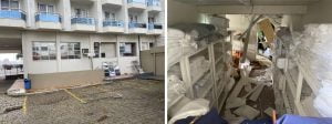 Explosão em hotel deixa duas pessoas feridas e fecha Beira-Mar Norte em Florianópolis 1 Explosao em Hotel de Florianopolis