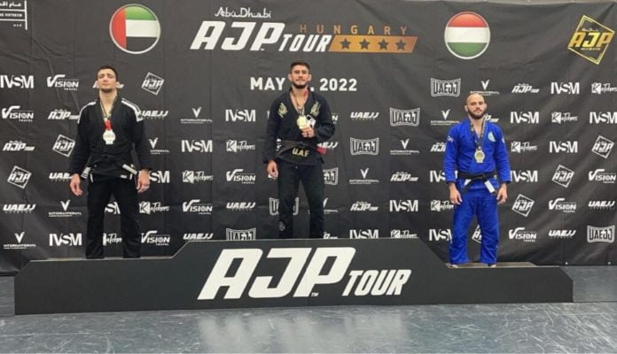 Lutador de Jiu-Jitsu de Balneário Camboriú conquista 1º lugar em Campeonato na Hungria