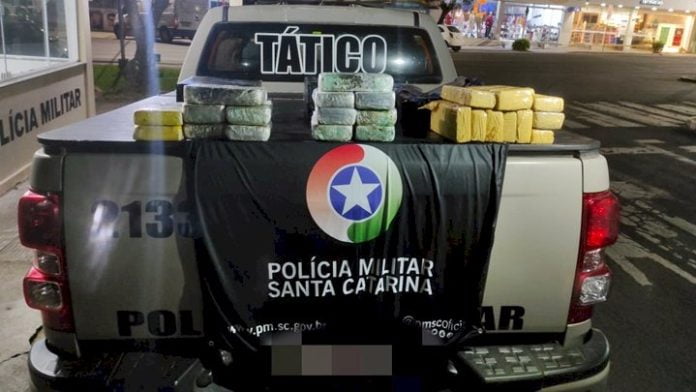 Duas bolivianas e uma brasileira são detidas transportando mais de 20 kg de drogas