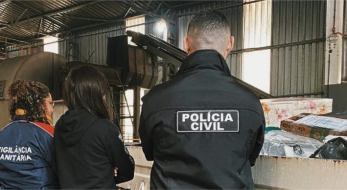 Polícia Civil incinera cerca de uma tonelada de drogas em Itajaí