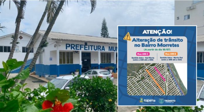 Detrami anuncia alterações no trânsito em duas ruas do Bairro Morretes