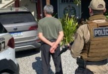 Polícia Militar prende idoso por estupro de vulnerável em Itapema