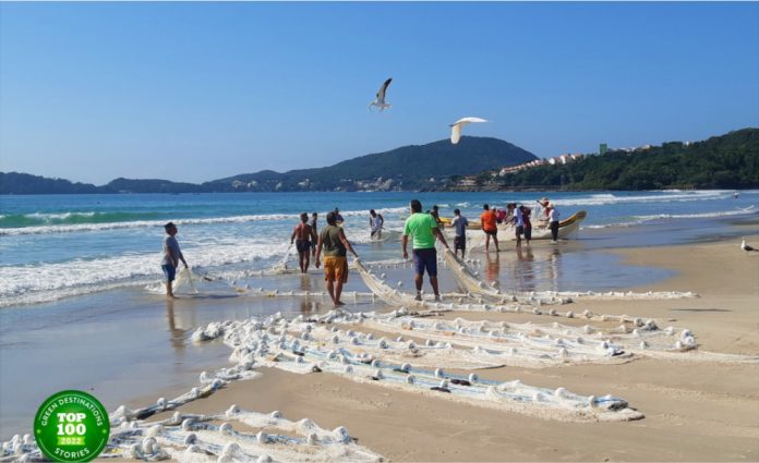 Bombinhas integra o Top 100 do mundo com a Pesca Artesanal da Tainha