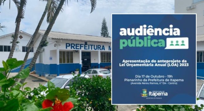 Finanças fará audiência pública da LOA 2023 na segunda-feira (17)