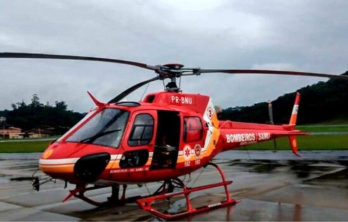 Bombeiros fazem buscas por aeronave que teria desaparecido em SC