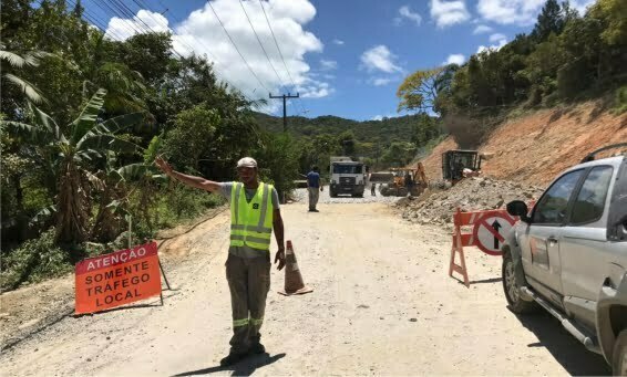 Morro de zimbros estará fechado até sexta-feira