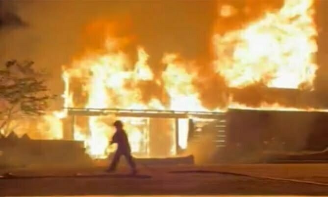 Snow Valley_ em São Joaquim, é destruído por incêndio