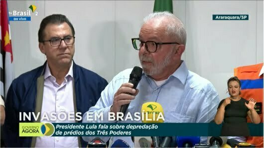 Presidente Lula decreta intervenção federal no Distrito Federal