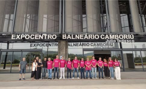 CDL de Balneário Camboriú recebe representantes da CNDL e FCDL em visita técnica para a Convenção Nacional do Comércio Lojista