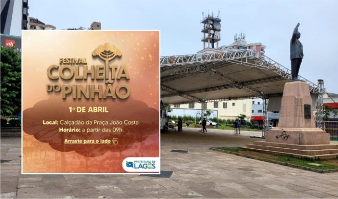 Festival Colheita do Pinhão inicia neste sábado (1º de abril)