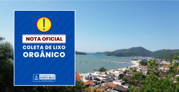 Nota Oficial – Coleta de lixo orgânico no Município de Porto Belo!