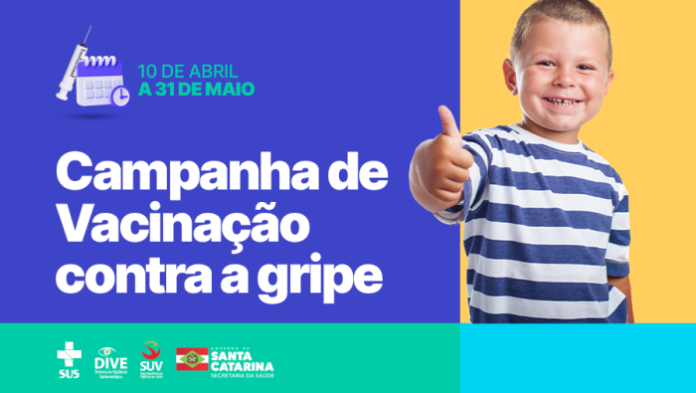 Campanha de Vacinação contra a gripe começa na segunda, 10