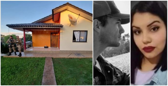 Pai mata filha e genro a tiros, deixa dois feridos e é morto após invadir casa em SC