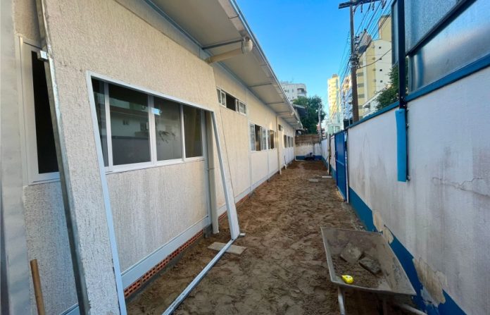 CMEI Branca de Neve segue com as obras de reforma e ampliações