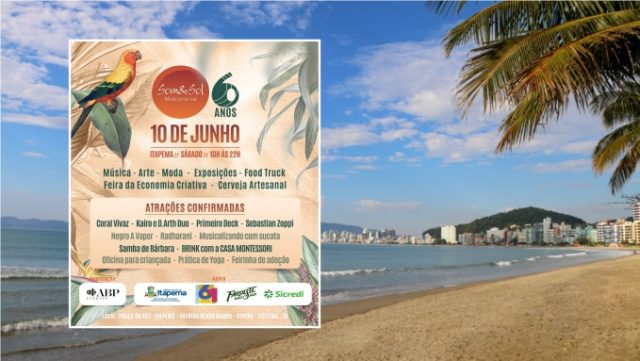 Sábado (10) tem Projeto Som & Sol na Praça na Paz