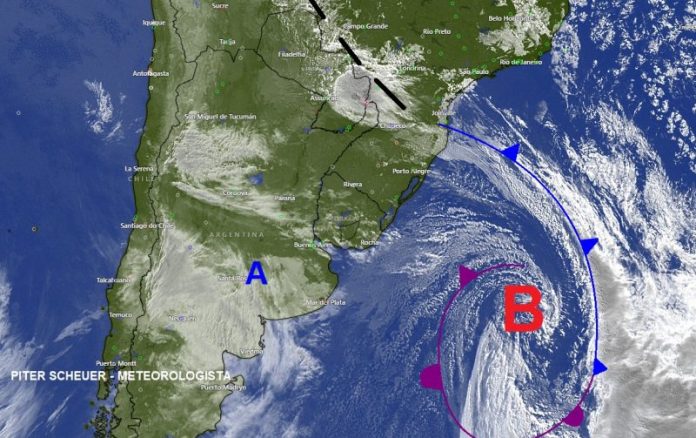 Ciclone e frente fria deixam Santa Catarina em alerta_