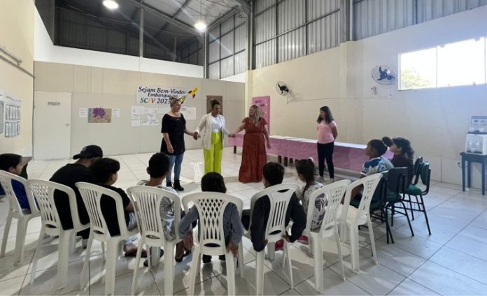 Serviço de Convivência e Fortalecimento de Vínculos de Porto Belo realiza ações pelo Agosto Lilás