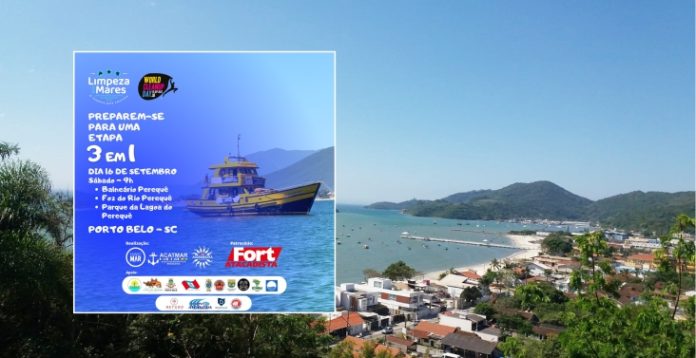 Porto Belo terá ação de Limpeza dos Mares no World Cleanup Day