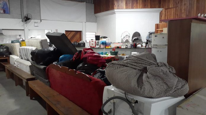 Chuvas em SC_ estado tem 36 cidades com abrigos abertos para receber famílias que tiveram que deixar suas casas