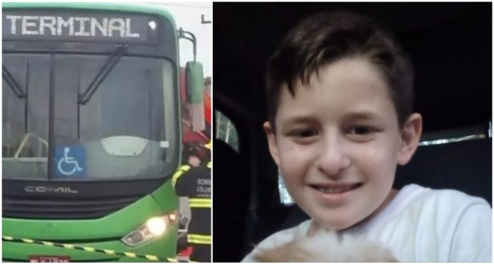 Criança de 11 anos morre em acidente entre bicicleta e ônibus em SC