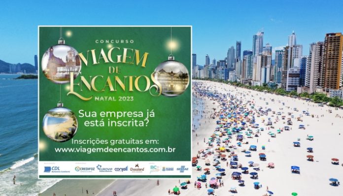Lojas e empresas de Balneário Camboriú têm até 30 de novembro para se inscreverem no Viagem de Encantos 2023