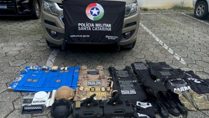 Operação Policial desmantela esquema de tráfico em Brusque