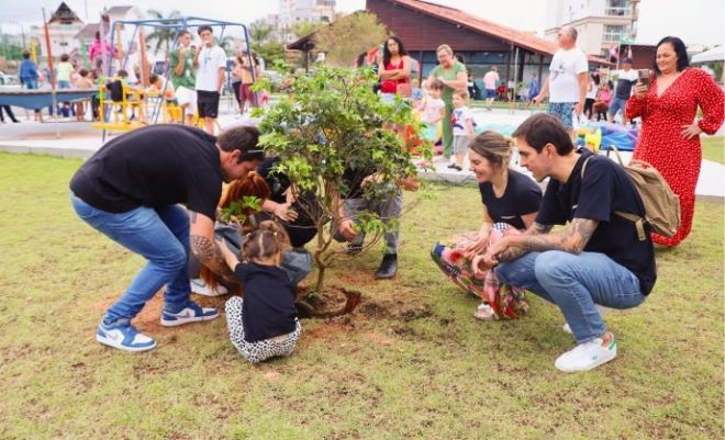 Porto Belo realiza evento de Natal no Parque da Lagoa do Perequê