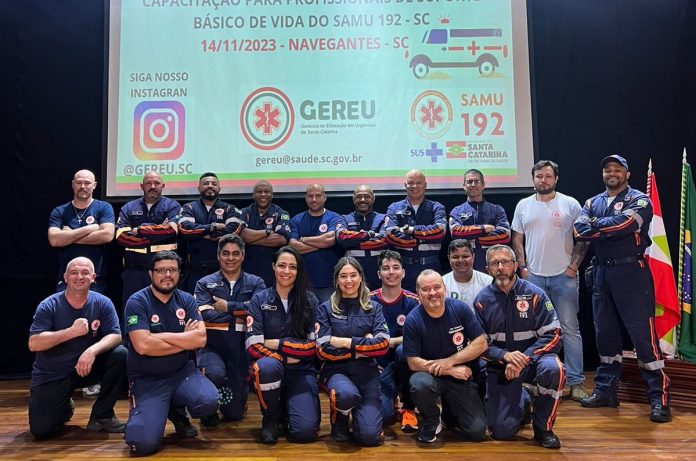 SES capacita mais de 4.400 profissionais da rede de urgência e emergência em 2023 e supera anos anteriores