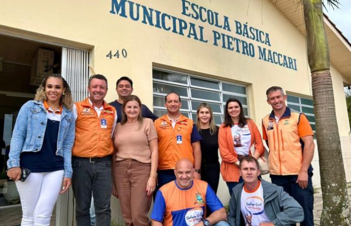 Itapema busca inspiração em Morro da Fumaça para Programa Defesa Civil na Escola
