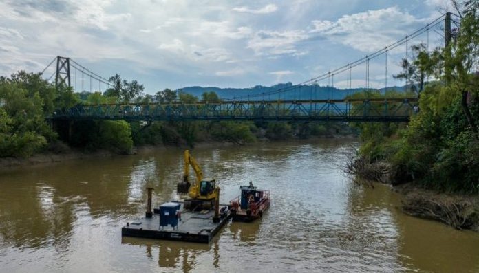 Alívio e esperança renascem com a dragagem do Rio Itajaí-açu em Rio do Sul