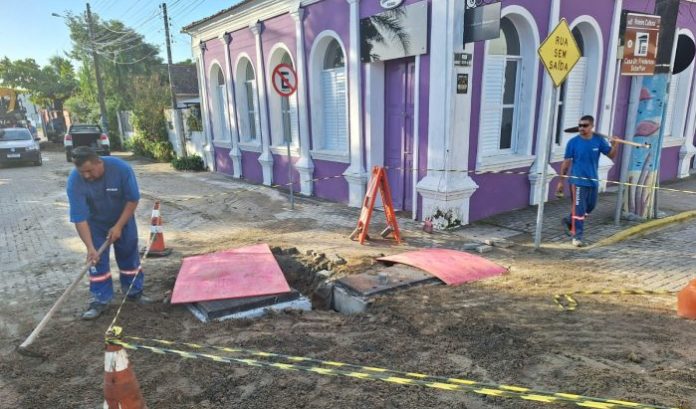 Porto Belo moderniza infraestrutura na Praça da Bandeira com fiação subterrânea