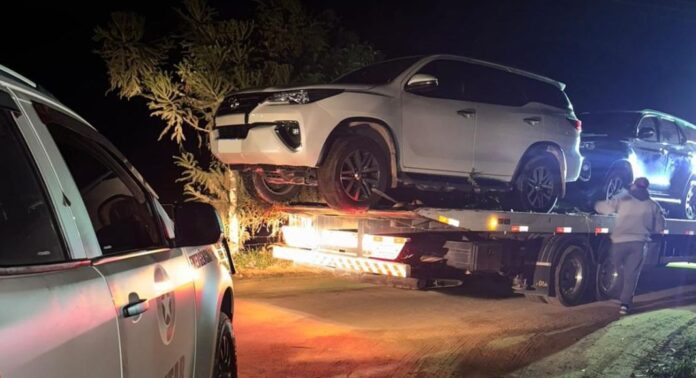 Operação Policial em Camboriú resulta em morte e prisão de quatro suspeitos após furtos de Hilux