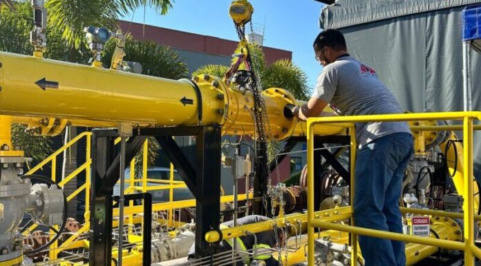 SCGÁS inicia instalação da maior estação de entrega de gás do Estado