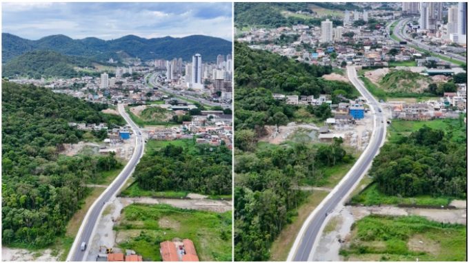 Itapema inaugura Avenida Vicente Bernardino de Oliveira, ligando Tabuleiro e Várzea