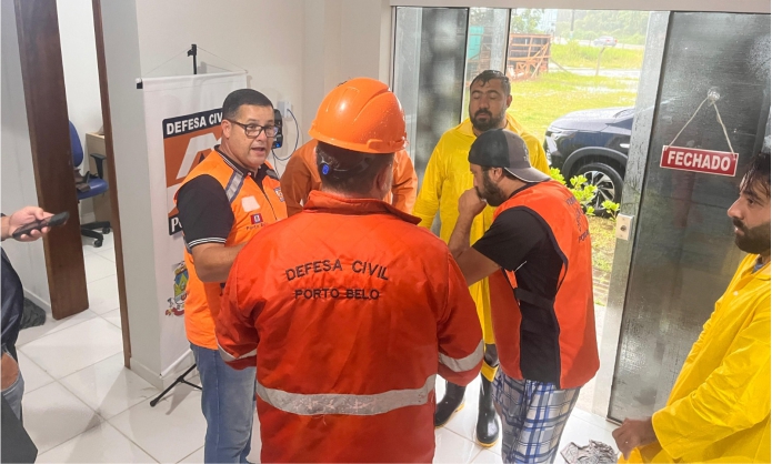 Porto Belo declara situação de emergência após chuvas intensas