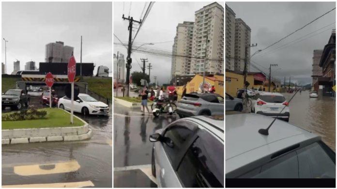 Túnel dos Bombeiros permanece interditado na BR-101 em Itapema