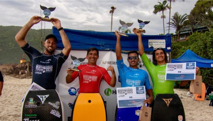 Éder Luciano brilha e conquista título na abertura do Circuito Catarinense de Bodyboarding 2025