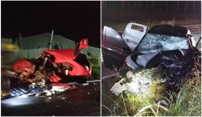 Acidente devastador em São Joaquim deixa três jovens mortos e um ferido grave