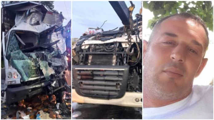 Colisão entre caminhões tira a vida de empresário e mobiliza força-tarefa de resgate