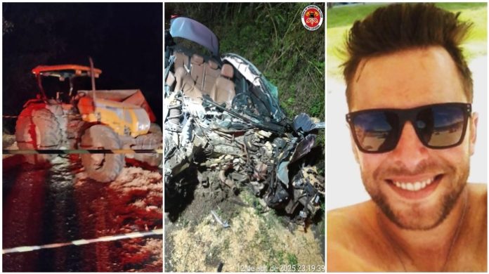 Homem morre após bater em trator na SC-464