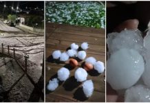 Granizo atinge mais de 15 cidades de SC; municípios decretam emergência
