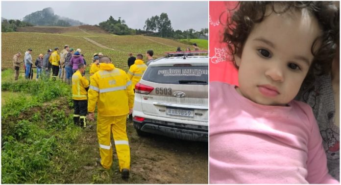 Bebê de 1 ano e 9 meses desaparece e é encontrado morto em açude de Ituporanga