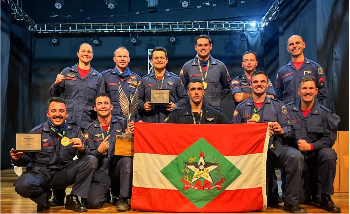 CBMSC conquista bicampeonato no ROPE Days e reafirma liderança em salvamento em altura