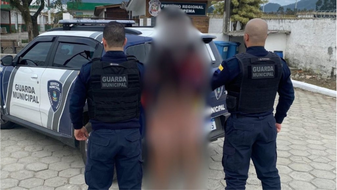 Guarda de Itapema prende homem por tráfico em cumprimento de mandado judicial