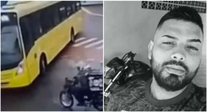 Motoboy de 27 anos morre após colisão com ônibus em Joinville-