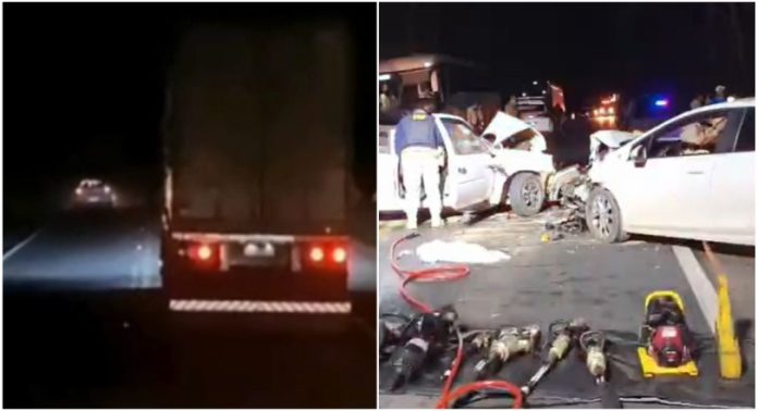 Motorista que provocou acidente na BR-470 em SC é suspeito de embriaguez e pode perder a CNH